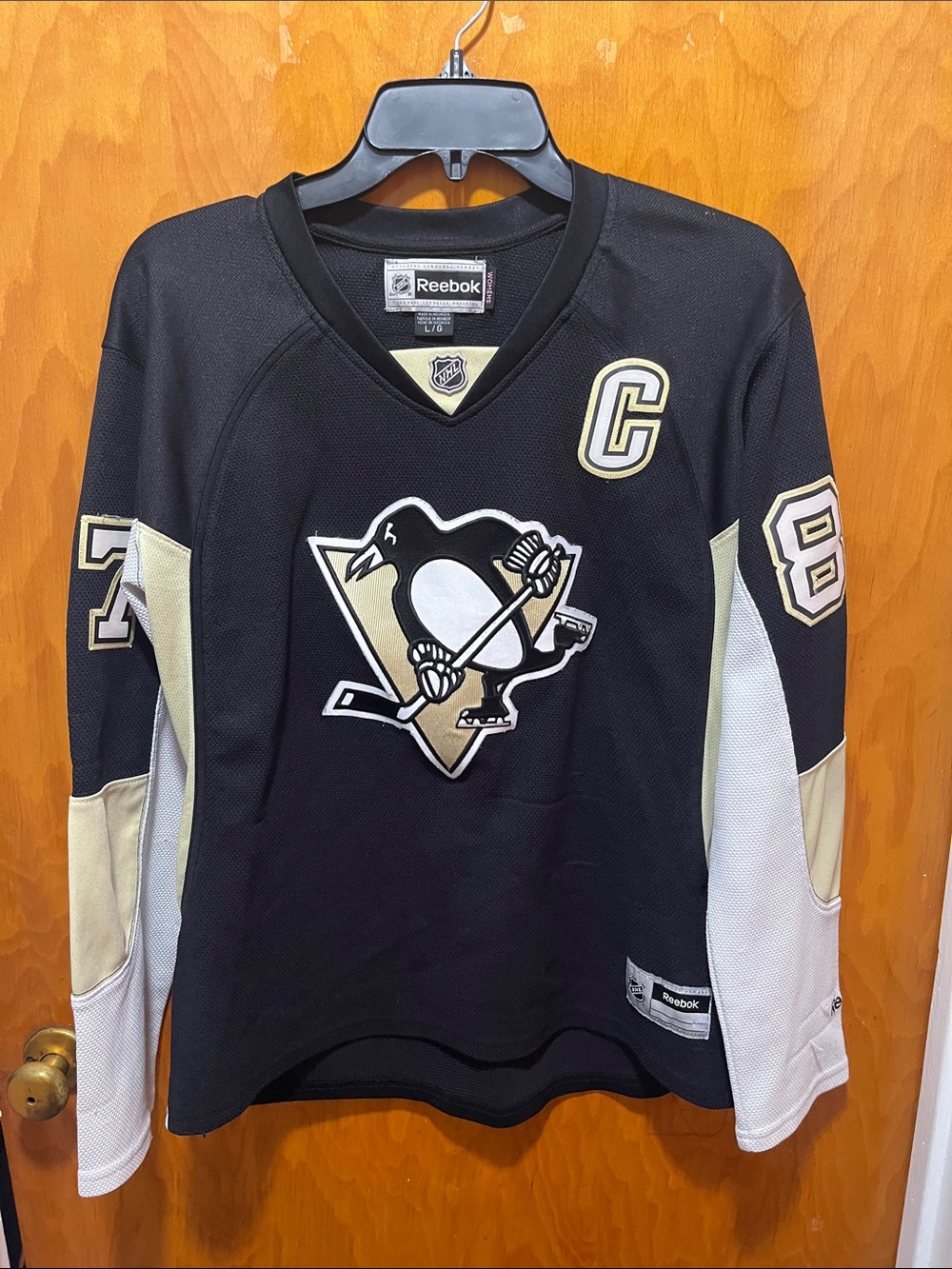 Women’s Reebok Pittsburgh Penguins Crosby Hockey Jersey